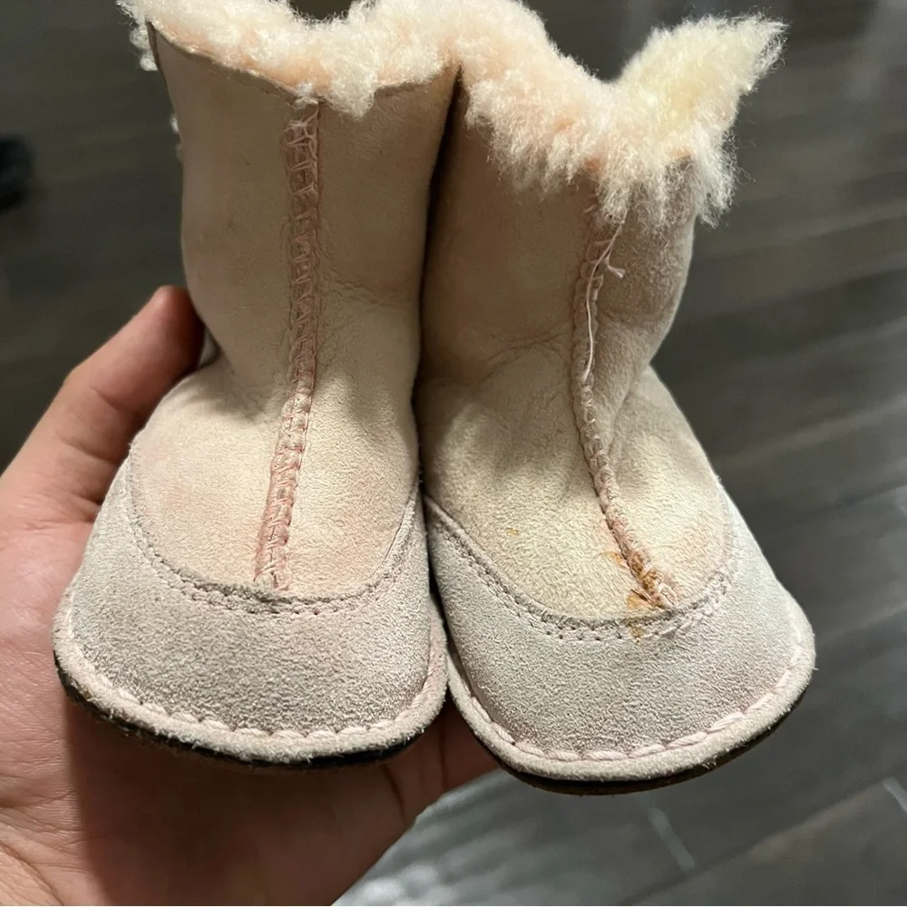Ugg Pink Fur Boots S
